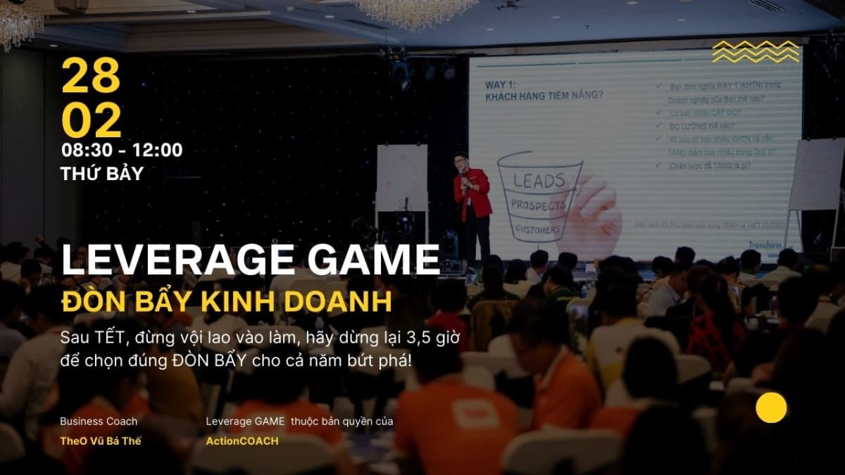 LEVERAGE GAME - TRÒ CHƠI ĐÒN BẨY KINH DOANH